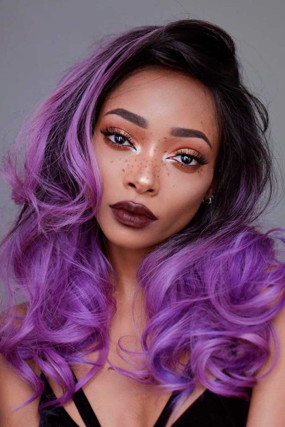purple hair color 2023