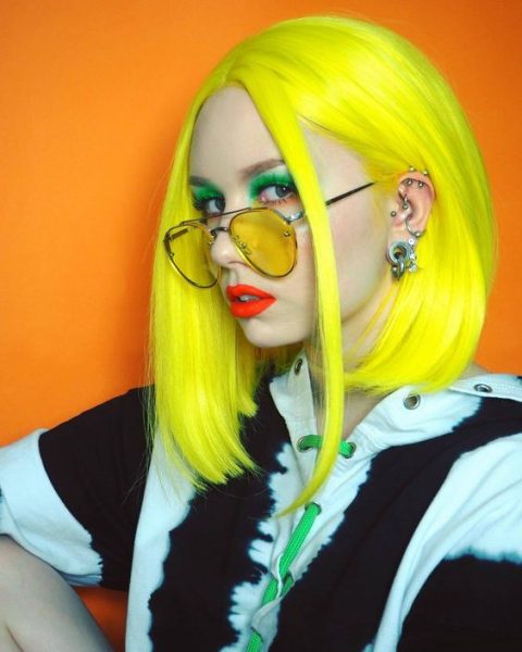 yellow hair color 2023